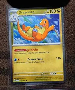 Pokemon TCG 151 Empty Tins And Cards, Cosmos Holo Gengar, Dragonite Etc NM SV151 - Image 3