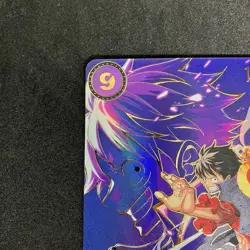 Monkey D. Luffy OP09-119 SEC SP Japanese ONE PIECE Card Carrying on His Will e6 - Image 3