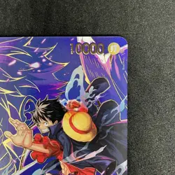Monkey D. Luffy OP09-119 SEC SP Japanese ONE PIECE Card Carrying on His Will e6 - Image 4
