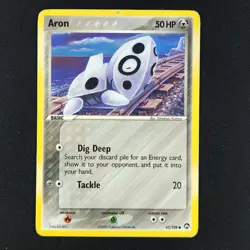 Aron 42/108 - Power Keepers - Pokemon Card - Image 3