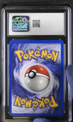 CGC 9 MINT Rocket's Hitmonchan 2000 Gym Heroes ERROR 11/132 Holo Pokemon Card - Image 2