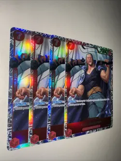 One Piece Card Game Benn.Beckman OP09-009 SR English X4 Playset TCG CCG - Image 2