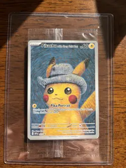 Pikachu with Grey Felt Hat - Raw and Sealed - Scarlet & Violet Promo Cards #085 - Image 1