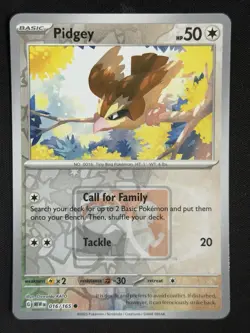 Pidgey - (League Promo) 016/165 League & Championship Cards Reverse Holo - Image 1