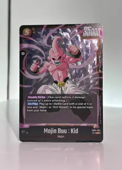Bandai Majin Buu: Kid SR Foil Double Strike 35,000 Power Battle Card FB04-094 - Image 1