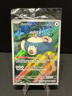 Snorlax 051 Sv: Scarlet & Violet Promo Cards Holo (Sealed) - Image 1