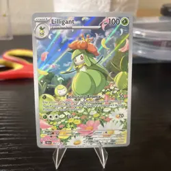 Pokemon TCG Lilligant 092/086 Black Bolt IR Holo Card Mint Condition - Image 2