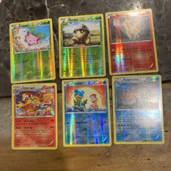 Pokemon TCG Steam Siege Holo Lot of 6 Cards Near Mint - Image 1