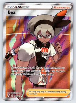 Bea 180/185 2020 Vivid Voltage Pokemon Card TCG Full Art Ultra Rare Trainer - Nm - Image 1