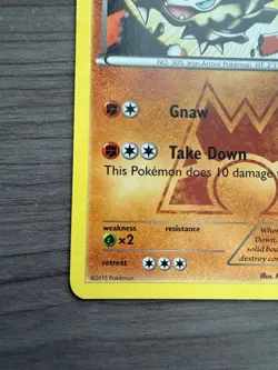 Pokemon TCG Team Magma's Lairon 13/34 Double Crisis Regular Card LP - Image 4