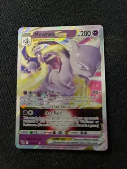 Mewtwo VSTAR 031/078 Full Art Pokemon GO Card TCG Card NM/M - Image 1