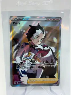 Piers 069/072 - Full Art Trainer - Shining Fates - Pokemon Card - Image 1