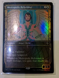 Metropolis Reformer (Showcase) March of the Machine The Aftermath Foil- MTG RARE - Image 1