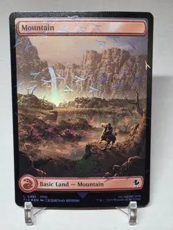 Mountain (Chocobo Track Foil) Commander: Final Fantasy Foil - Image 1