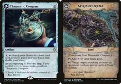 Thaumatic Compass // Spires of Orazca - Foil Buy-a-Box Promo XLN LP MTG - Image 1