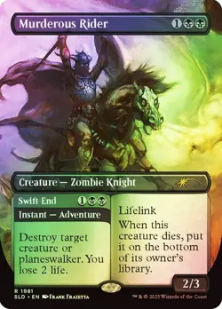 MTG - Murderous Rider - Foil - Frank Frazetta Secret Lair - Magic the Gathering - Image 1