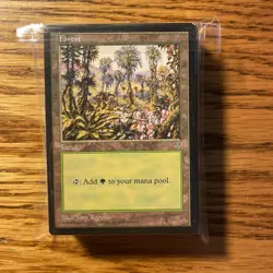 MTG: Vintage ‘95 Mirage - 50 Forests / Mana Lot - Magic The Gathering - Image 1