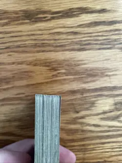 MTG: Vintage ‘94 Revised 3rd Ed 50X Mountains Mana Lot - HP Condition - Image 4