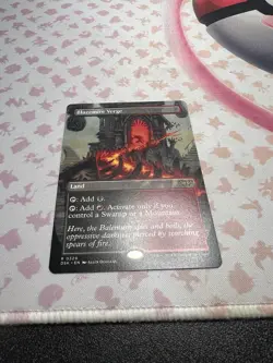 Blazemire Verge (Borderless) - [Duskmourn] MTG - Image 2