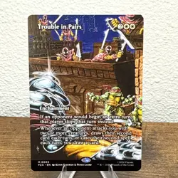 Trouble in Pairs (Borderless) Teenage Mutant Ninja Turtles Eternal-Legal Regular - Image 1