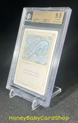 MTG 3rd Edition Revised 1994 Blue Ward BGS 9.5 GEM MINT Old School 93/94 - Image 3