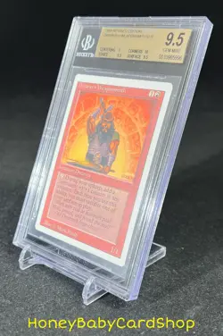 MTG 3rd Edition Revised 1994 Dwarven Weaponsmith BGS 9.5 GEM MINT 93/94 - Image 3