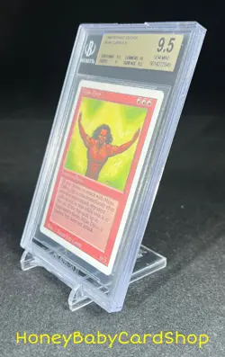 MTG 3rd Edition Revised 1994 Mijae Djinn BGS 9.5 GEM MINT Old School 93/94 - Image 3