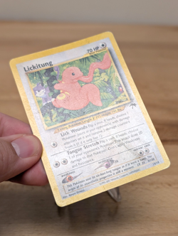 2001 Wizard of the Coast Black Star Promo Lickitung Southern Islands 16/18 HP - Image 2