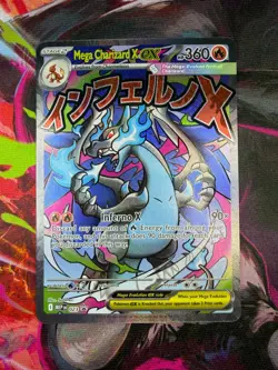 Pokemon Mega Charizard ex NM/M Promo 023 UPC ENGLISH MEGA EVOLUTION - Image 1