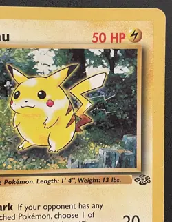 1999 Pikachu Pokemon Jungle 1st Edition 60/64 Card TCG WOTC Vintage Rare First - Image 3