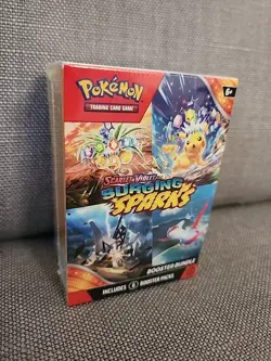 Pokemon TCG Surging Sparks Booster Bundle - New Sealed - Image 1