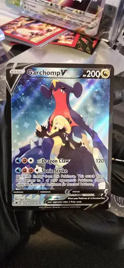 The Pokemon Company Garchomp V TG23/TG30 Astral Radiance Ultra Rare Holo 200 HP - Image 1