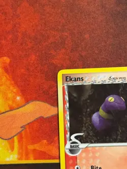 Ekans (Delta Species) Reverse Holo Stamp 47/101 Common -Pokemon Dragon Frontiers - Image 2
