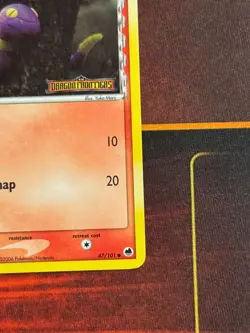 Ekans (Delta Species) Reverse Holo Stamp 47/101 Common -Pokemon Dragon Frontiers - Image 5
