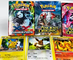 Pokemon XY Furious Fists + Ancient Origins - Four Boxes & Cards Original 2014-15 - Image 5