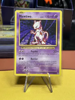 Pokemon Mewtwo 51/108 Rare Non Holo XY Evolutions 2016 English LP - Image 1