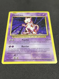 Pokemon Mewtwo 51/108 Rare Non Holo XY Evolutions 2016 English LP - Image 3