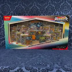 Pokemon TCG: Prismatic Evo Lucario Tyranitar Ex Premium Collection Sealed Box - Image 1