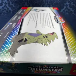 Pokemon TCG: Prismatic Evo Lucario Tyranitar Ex Premium Collection Sealed Box - Image 5