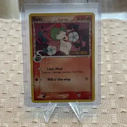 Ralts (Delta Species) 61/101 STAMPED Pokemon Dragon Frontiers Reverse Holo - LP - Image 1