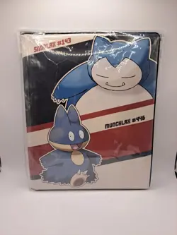 Ultra Pro Pokemon TCG - 9 Pocket Portfolio -SNORLAX & MUNCHLAX NIP - Image 1