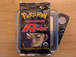 🔥HEAVYU 21 Grams POKEMON TEAM ROCKET 1ST Edition Booster Pack FACTORY SEALED - Image 2
