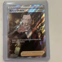 2020 Pokemon Rebel Clash SWSH02 #189/192 Boss's Orders (Full Art) - Image 2