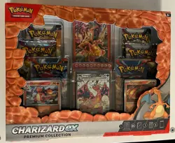 Charizard ex Premium Collection Minor Damage Factory Sealed Condition Pokemon - Image 1