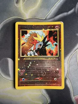 Pokemon Entei Black Star Promo 34 Wizards of the Coast LP - Image 1