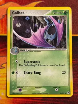 Golbat 36/101 Reverse Holo Uncommon - Pokemon ex Hidden Legends LP/LP- - Image 1