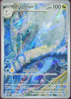 Dragonair 181/165 Illustration Rare English 151 Pokemon TCG NM - Image 1