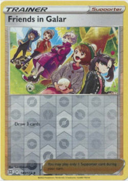 Pokemon - Friends in Galar 140/172 - Reverse Holo - Brilliant Stars - NM/M - New - Image 1