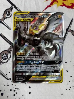 Pikachu & Zekrom GX SM168 Tag Team Alternate Full Art Holo Promo Pokemon NM - Image 3