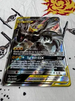 Pikachu & Zekrom GX SM168 Tag Team Alternate Full Art Holo Promo Pokemon NM - Image 4